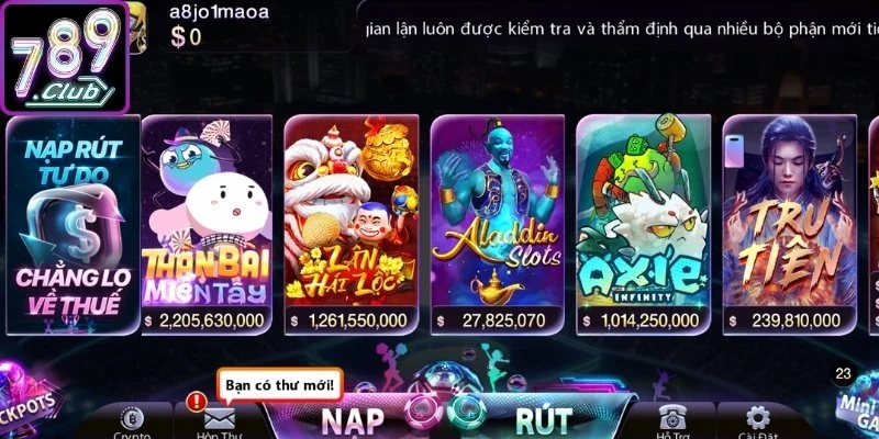 Điểm nổi bật làm nên tên tuổi Nổ hũ 789Club hiện nay