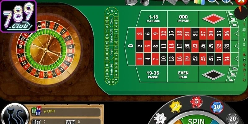 Hướng dẫn luật lệ tham gia Roulette 789Club chuẩn xác