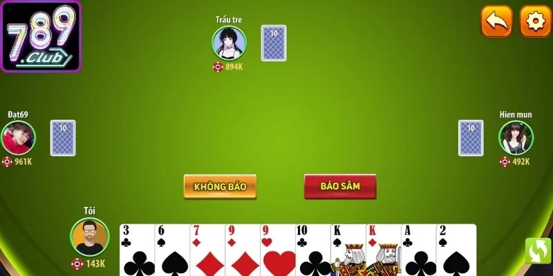 Sâm Lốc 789club - Mẹo Chinh Phục Tựa Game Cực Hot 2 Phương thức chia tú cùng thứ tự đi trước