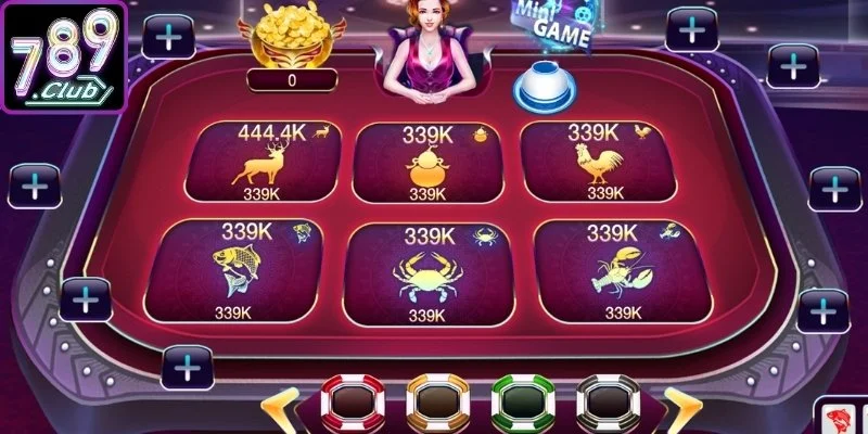 Sự độc đáo của game bầu cua mini 789Club